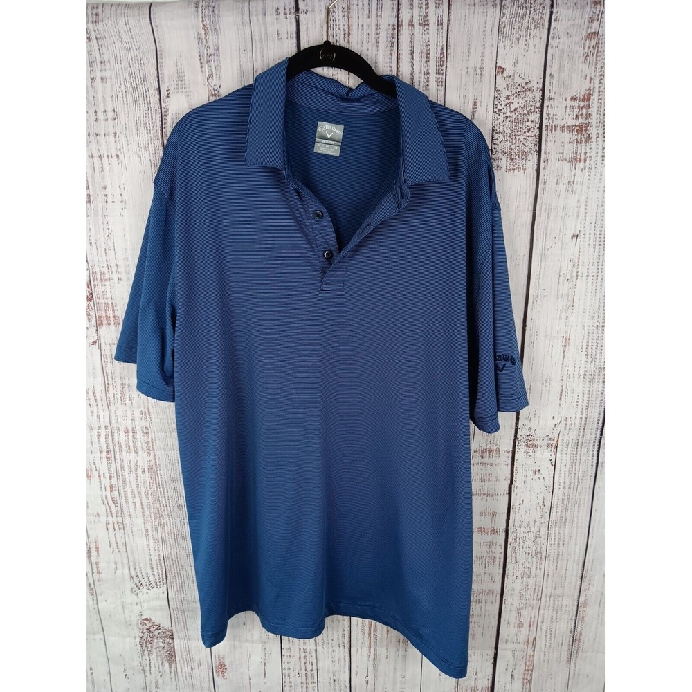 Callaway  Polo Shirt Men's XL Opti-Dri Opti Dry Cooling Golf Short Sleeve